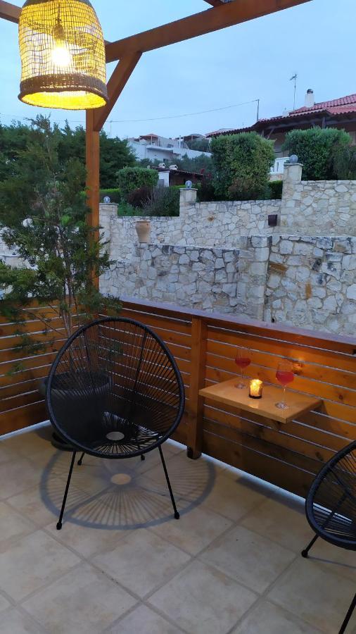 Giodriana Cozy Studio Agia Marina  Luaran gambar